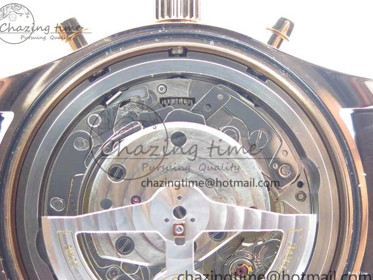 MIROTIME 0101 Portugieser Chrono  42 IW390406 RG ZF 1:1 Best Edition Blue Dial on Brown Leather Strap A Durable 7129